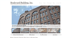 Desktop Screenshot of boulevardbuilding.com